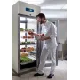 Armario refrigerado inoxidable Gastronorm cristal