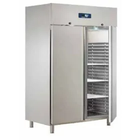 Armario refrigerado inoxidable Gastronorm doble