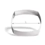 Molde de acero inoxidable cuadrado bombeado