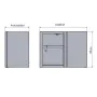Armario puertas correderas de pared