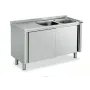 Fregadero con mueble de 1200x500 mm