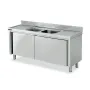 Fregadero industrial 2000x600