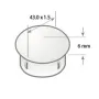 Tapon acero inoxidable para tubo redondo Tubix 0564