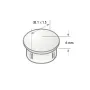 Tapon acero inoxidable para tubo redondo Tubix 0618
