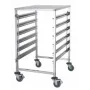 Carro 6 guías GN 1/1 desmontable con mesa
