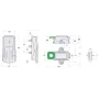 Cierre para camara frigorífica CSG-1