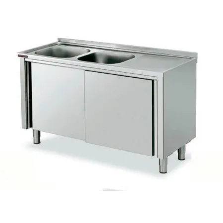 Fregadero con mueble de 1200x500 mm