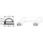 Burlete AS-1075  (2.5 mts)