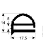 Burlete AS-1076  (2.5 mts)