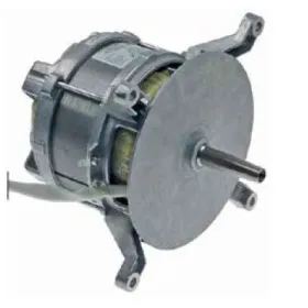 Motor ventilador horno 700 - 1400 rev. 0.45/0.7 kW