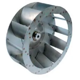 Rodete ventilador Ø 350 mm  