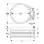 Resistencia horno 9000W 400V