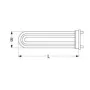 Resistencia horno Rational 6000W 400V / 2