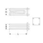Resistencia horno 9000W 230V / 2
