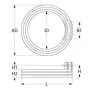 Resistencia horno 9000W 230V / 5