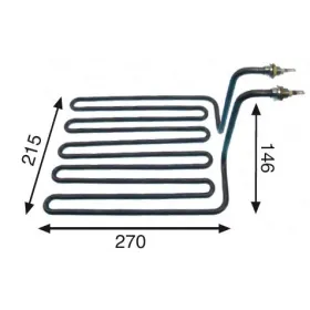Resistencia freidora Gayc 3500W