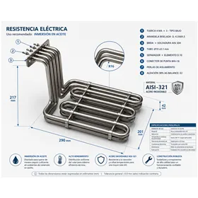 Resistencia freidora Gayc 9000W