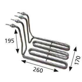 Resistencia freidora Movilfrit 4000W