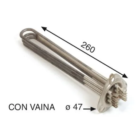 Resistencia lavavajillas Zanussi 2
