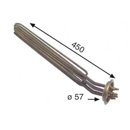 Resistencia lavavajillas Zanussi 3
