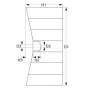 Rodete ventilador Fagor 340 mm