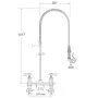 Grifo ducha TSP-9N | Hostelmark