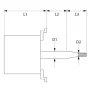 Motor ventilador horno Lainox 16