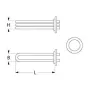 Resistencia horno Lainox 7500 W 2