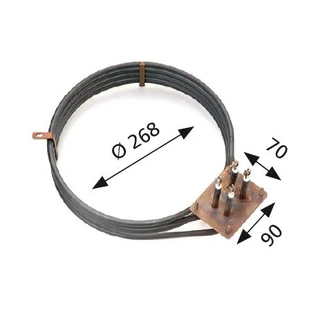 Resistencia horno Distform 6800 W