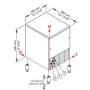 Maquina cubitos de hielo macizo  35 kg/24h