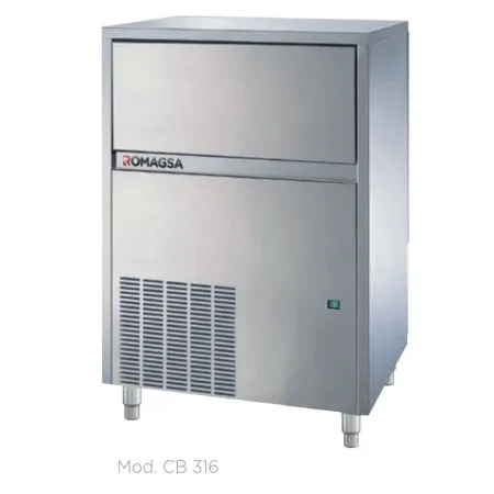 Maquina cubitos de hielo macizo  35 kg/24h