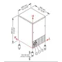 Maquina cubitos de hielo macizo  47 kg/24h
